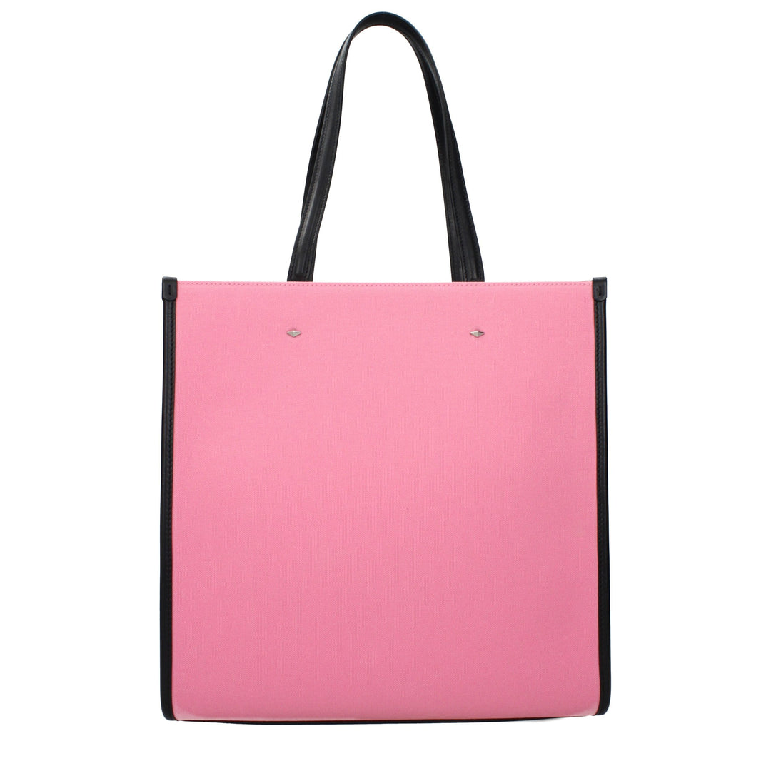 Jimmy Choo Pink Fabric Shoulder Bag