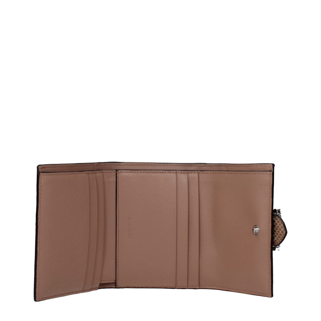 Jimmy Choo Beige Leather Wallet