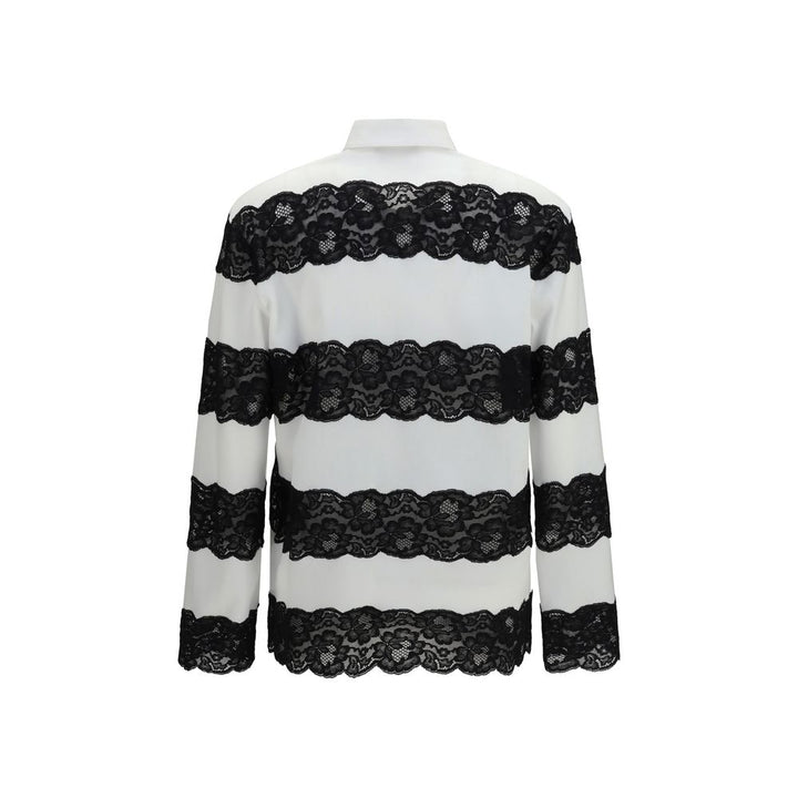 Dolce & Gabbana White Cotton Polo Shirt