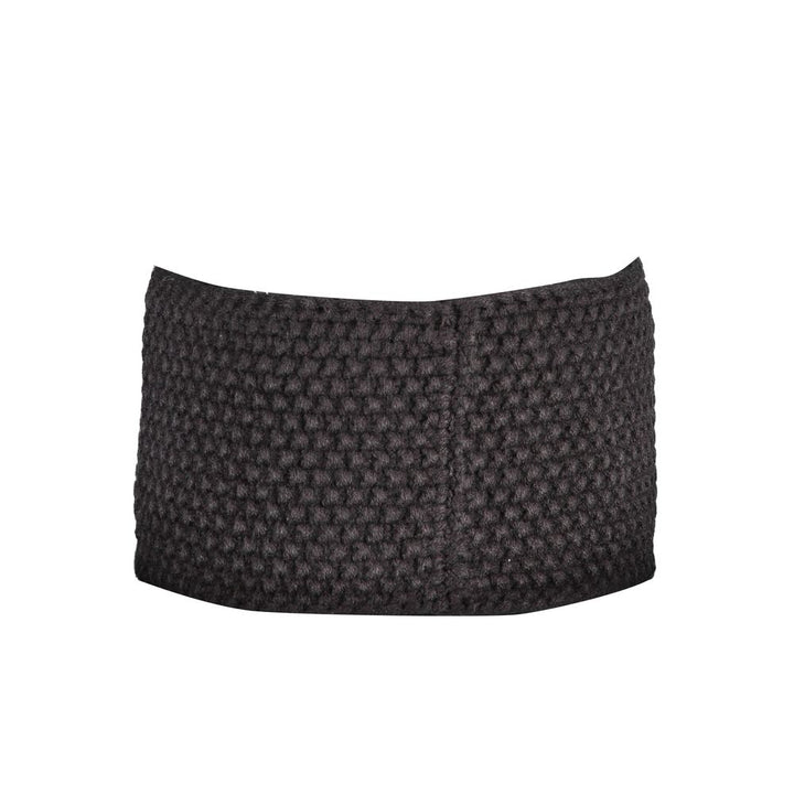 Norway 1963 Black Marabou Headband