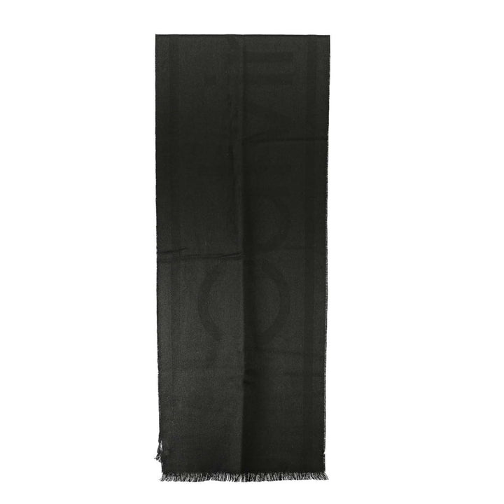 Calvin Klein Black Marabou Scarf