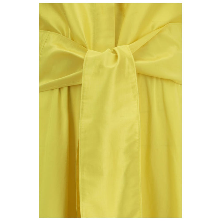 Sara Roka Bicolor Silk Casual Dress