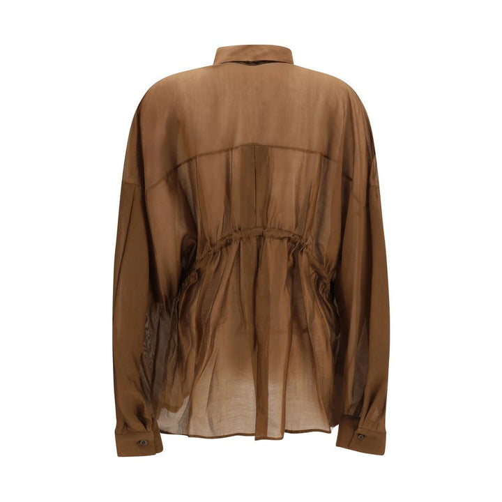 The Latest Brown Lyocell Shirt