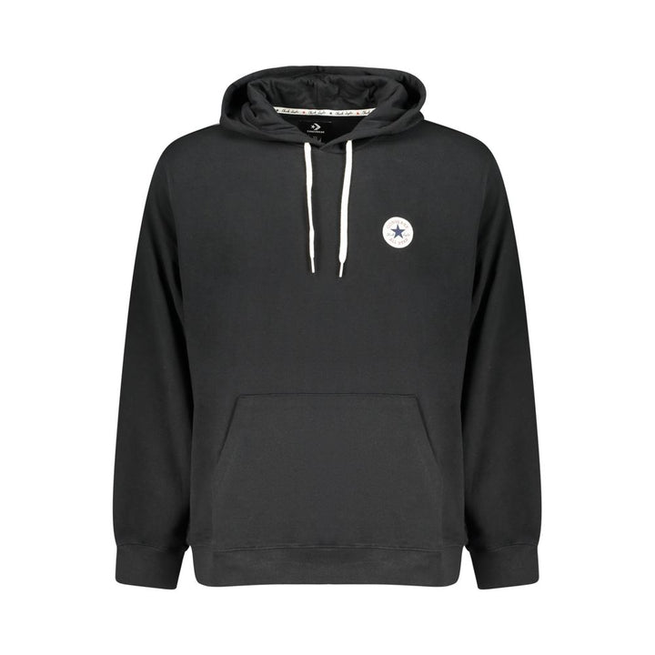 Converse Black Cotton Men's Sweatshirt