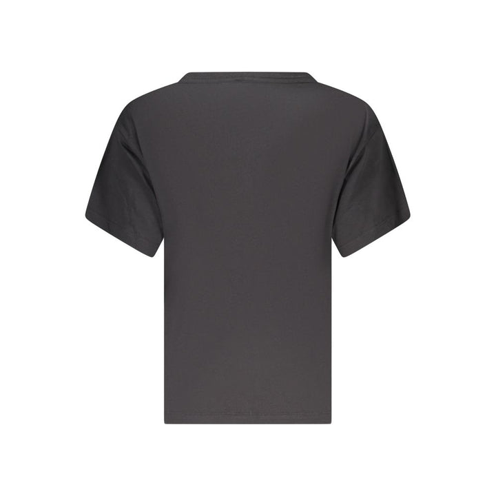 Pepe Jeans Black Cotton Women T-Shirt