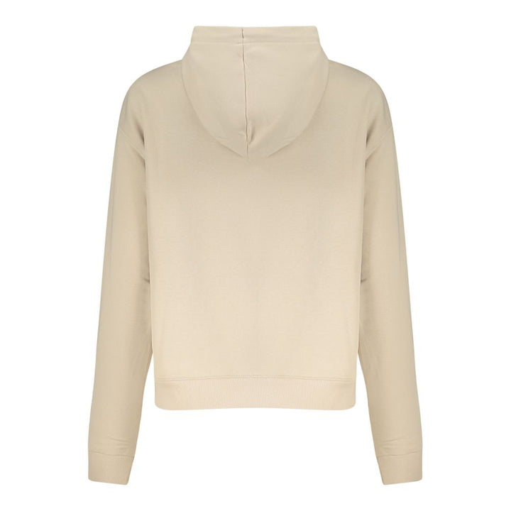 Converse Beige Cotton Women's Hoodie
