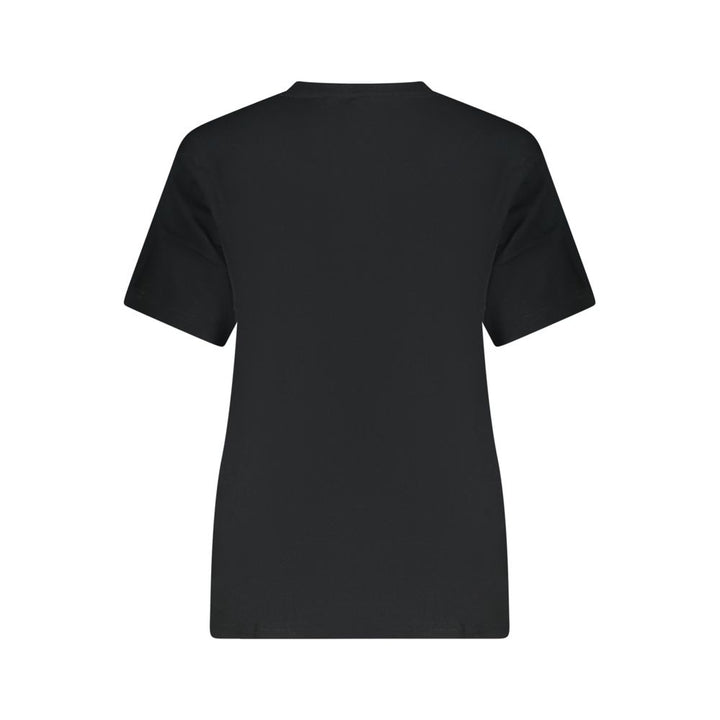 Converse Black Cotton Women's T-Shirt