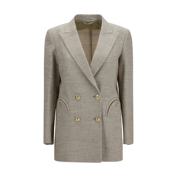 Blazé Milano Beige Cotton Blazer