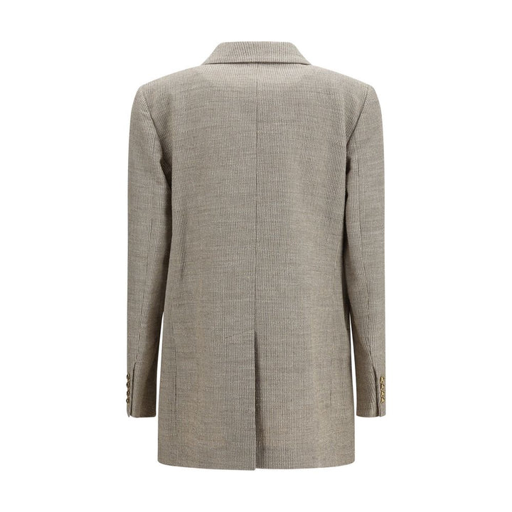 Blazé Milano Beige Cotton Blazer
