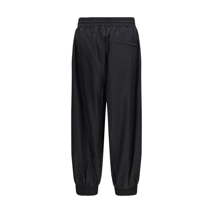 Y-3 Black Nylon Casual Pants