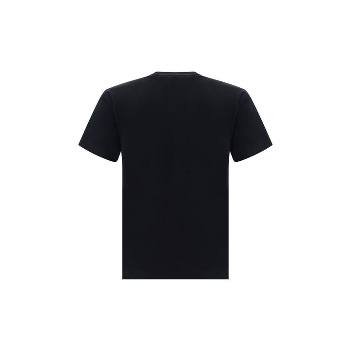 Comme Des Garçons Play Black Cotton T-Shirt