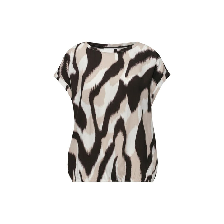 Street One Brown Viscose Blouse