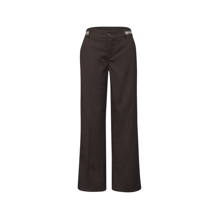 Street One Brown Viscose Casual Pants