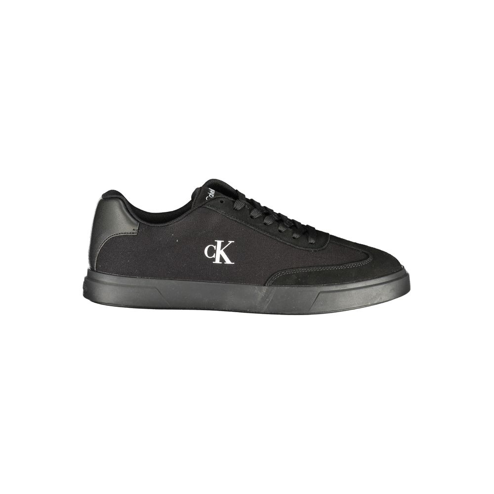 Calvin Klein Black Polyester Athletic Sneakers