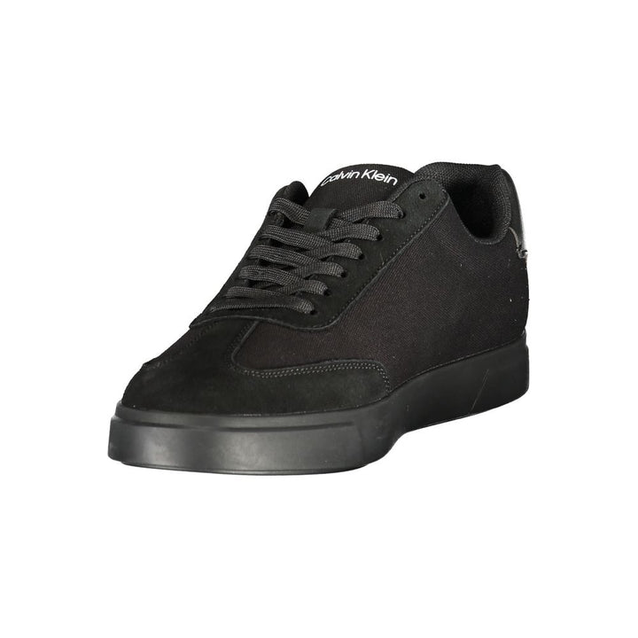 Calvin Klein Black Polyester Athletic Sneakers