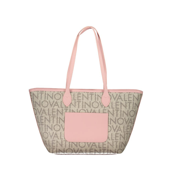 Mario Valentino Beige Poliuretano Women's Shoulder Bag