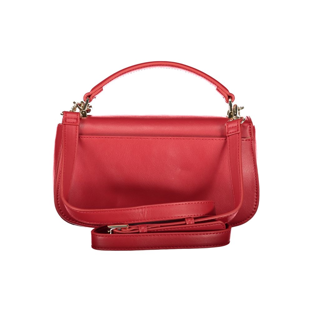 Mario Valentino Rosso Polyurethane Women's Bag
