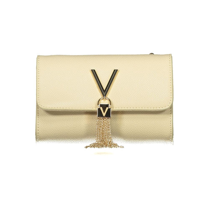 Mario Valentino Beige Polyurethane Women's Handbag