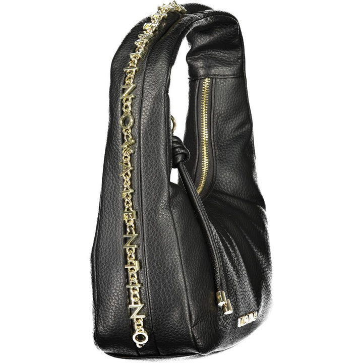 Mario Valentino Black Polyurethane Women's Bag