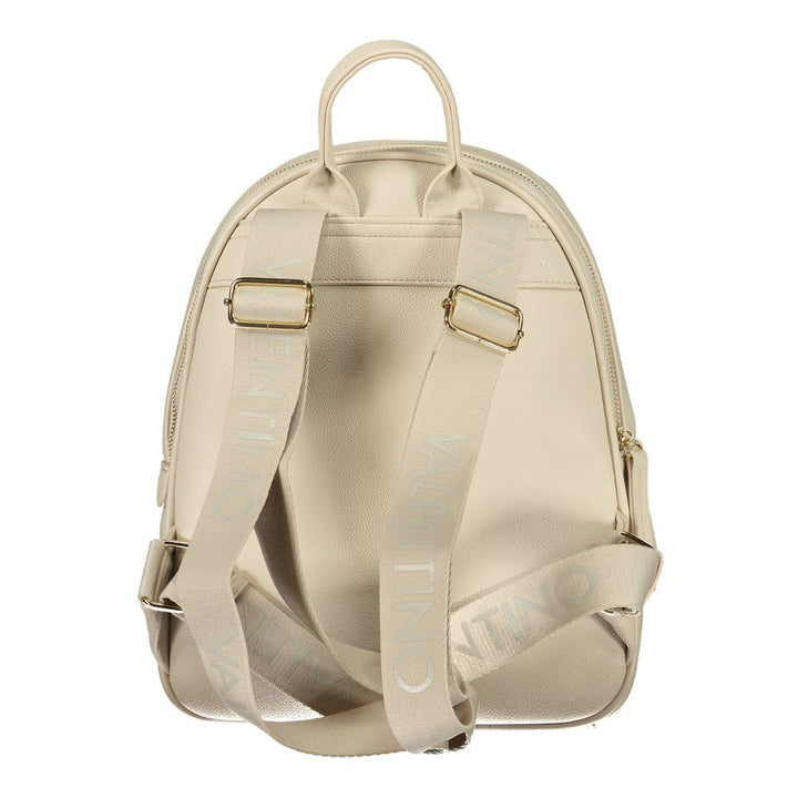 Valentino Beige Poliuretano Womens Backpack