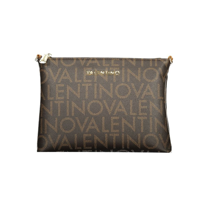 Mario Valentino Brown Polyurethane Women's Bag