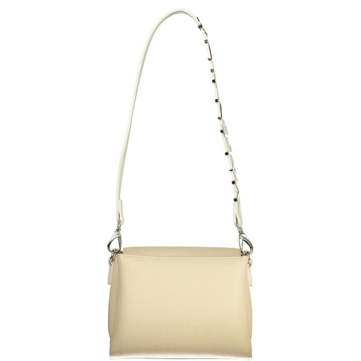 Mario Valentino Beige Polyurethane Women Bag
