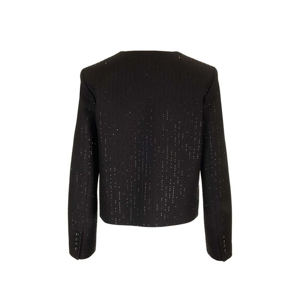 Celine Black Polyamide Coat