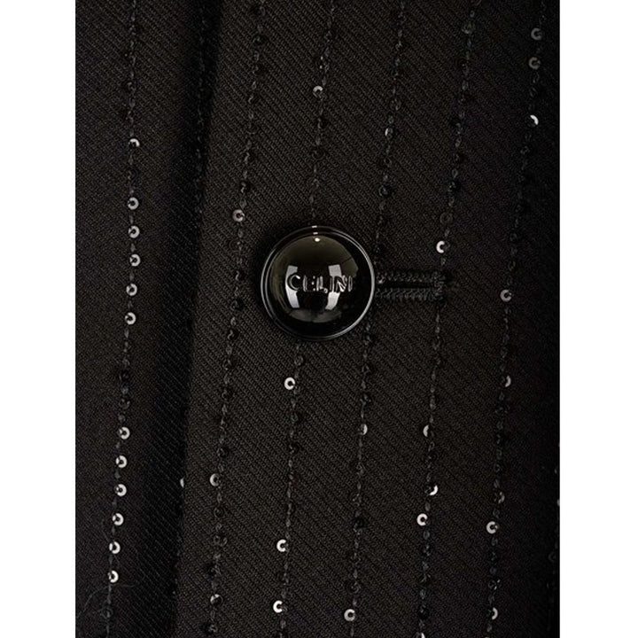 Celine Black Polyamide Coat
