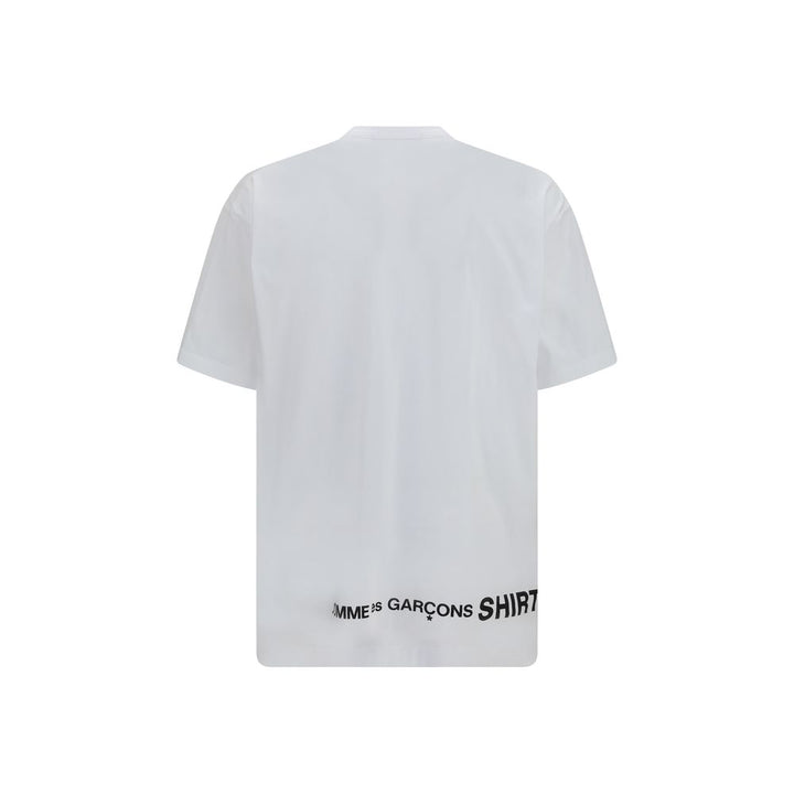 Comme Des Garçons White Cotton T-Shirt