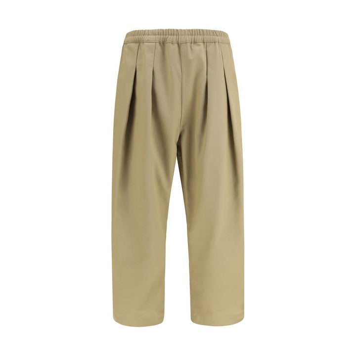 Maison Margiela Beige Polyester Casual Pants