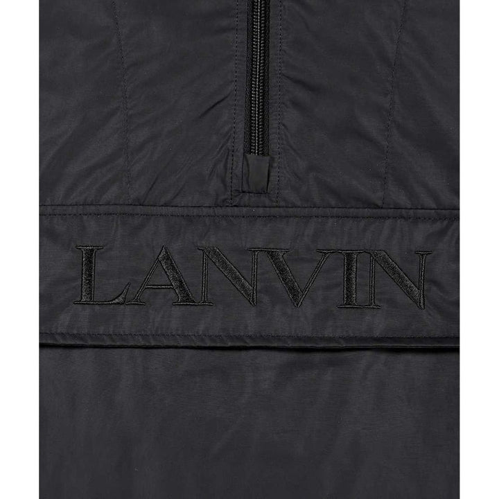 Lanvin Black Polyamide Shell Jacket