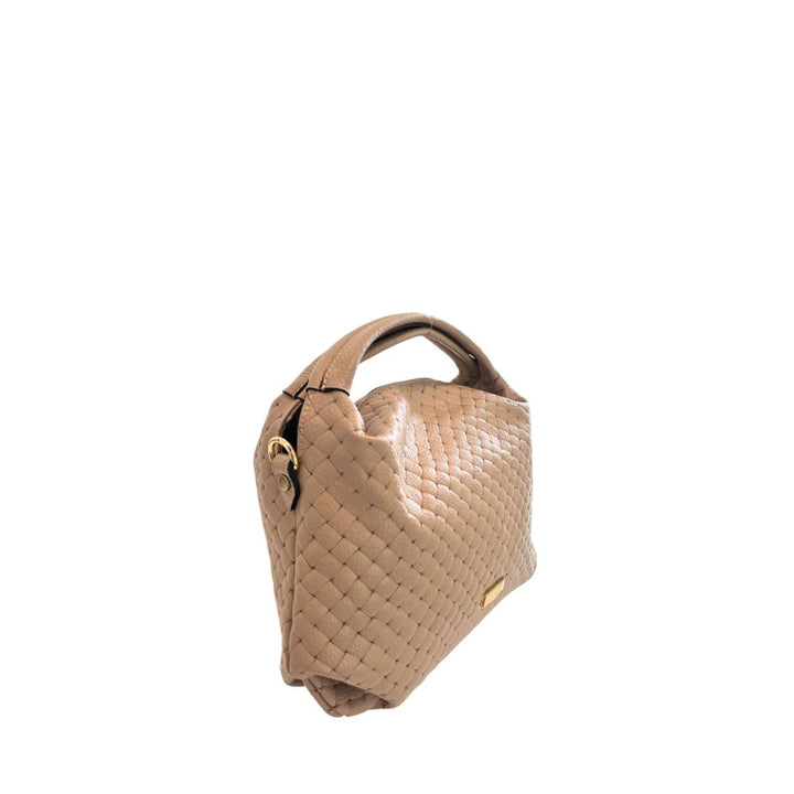 Baldinini Trend Pink Leather Women Handbag