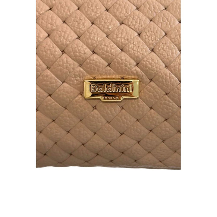 Baldinini Trend Pink Leather Women Handbag