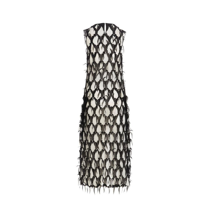 Maison Margiela Black Silk Casual Dress