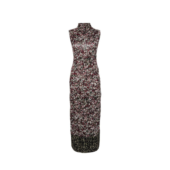 Loewe Bicolor Cotton Casual Dress