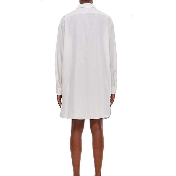 Loewe White Cotton Casual Dress