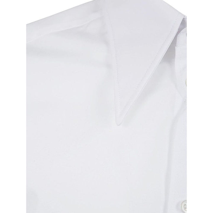 Maison Margiela White Cotton Dress Shirt
