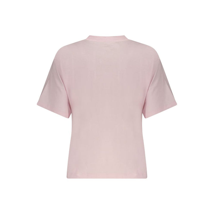 Guess Jeans Pink Cotton Womens TShirt