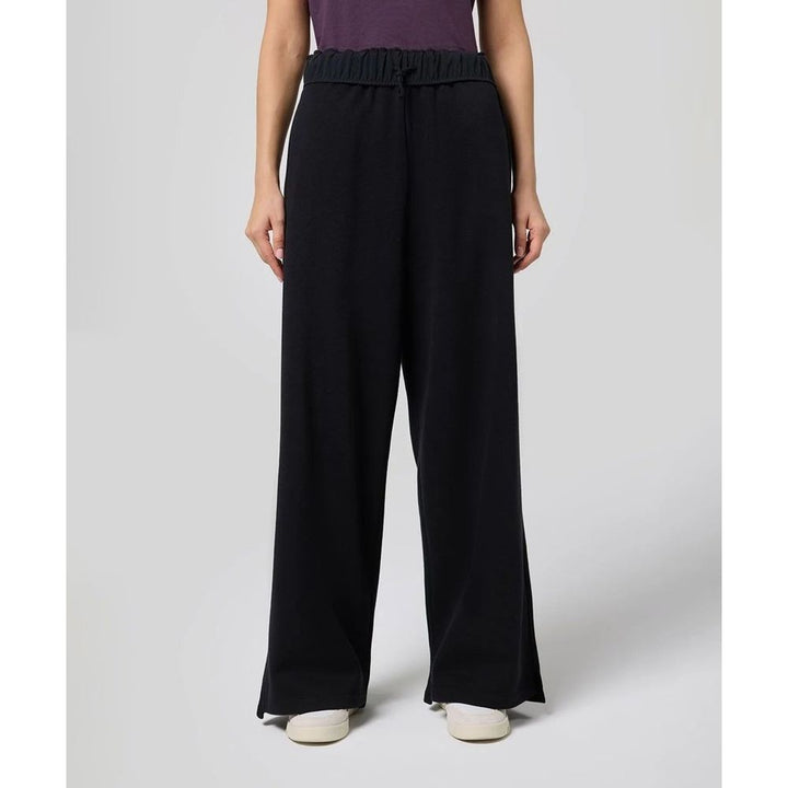 Champion Black Cotton Casual Pants