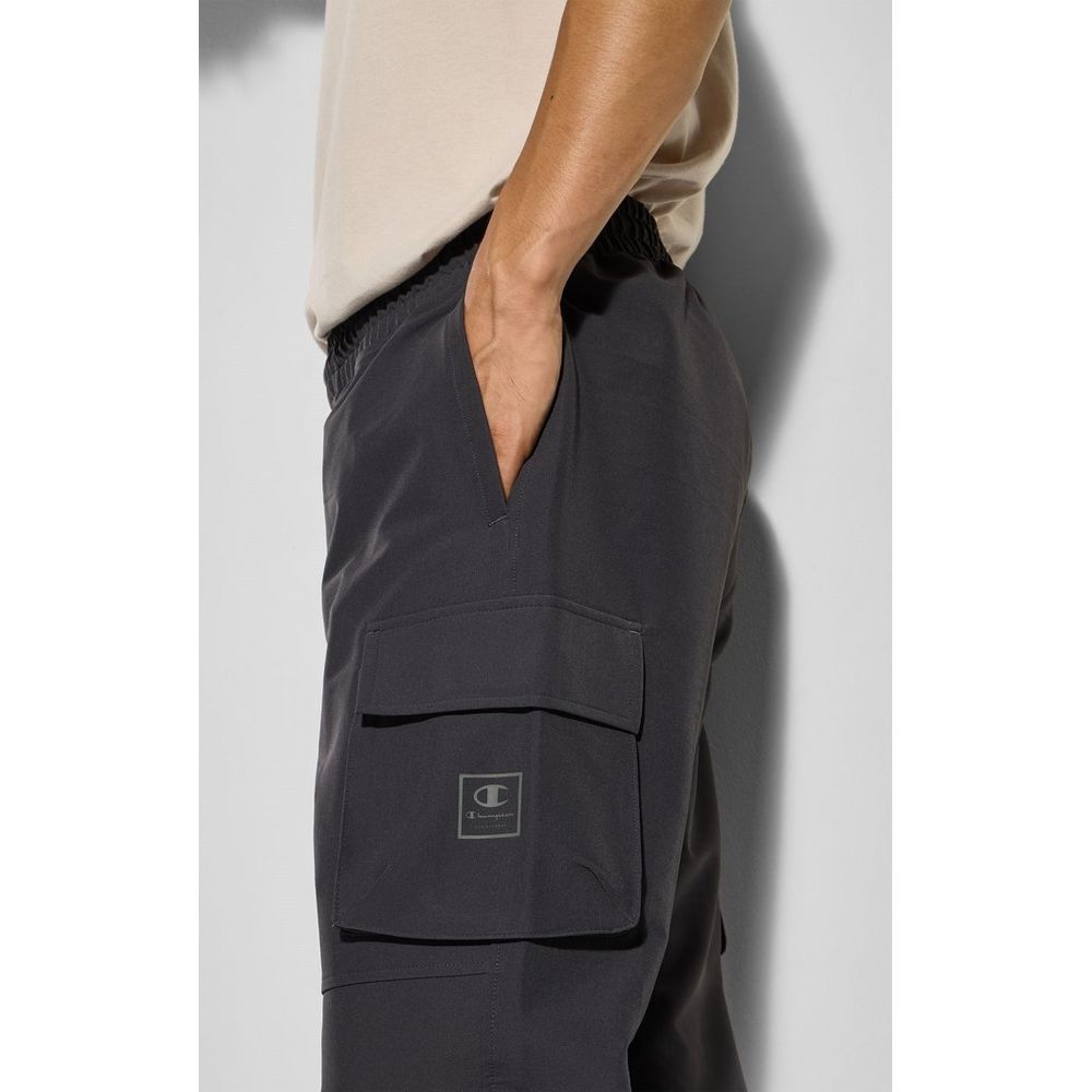 Champion Black Polyester Cargo Pants