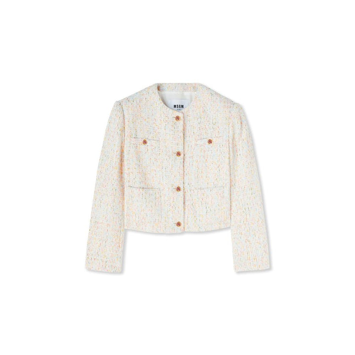 MSGM Multicolor Polyester Coat