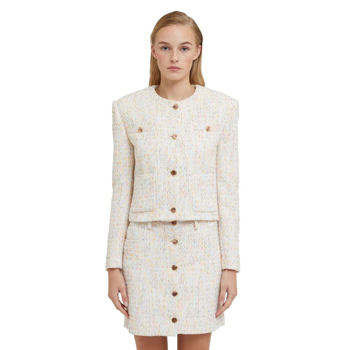 MSGM Multicolor Polyester Coat