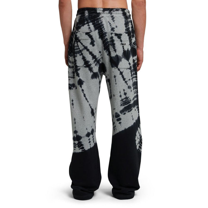 MSGM Gray Cotton Casual Pants