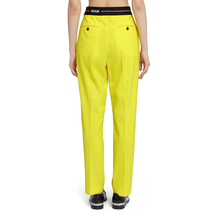 MSGM Bicolor Wool Pants