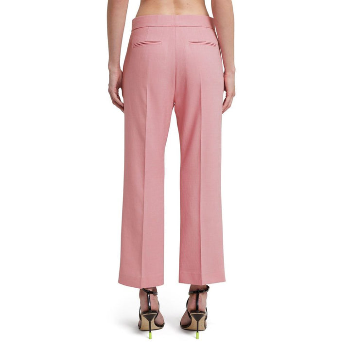 MSGM Multicolor Viscose Casual Pants