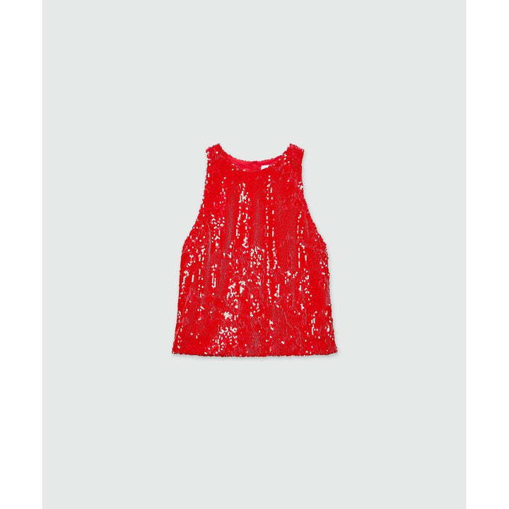 MSGM Multicolor Polyester Tank Tops