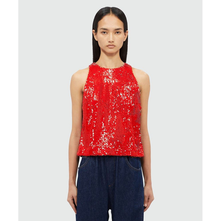 MSGM Multicolor Polyester Tank Tops