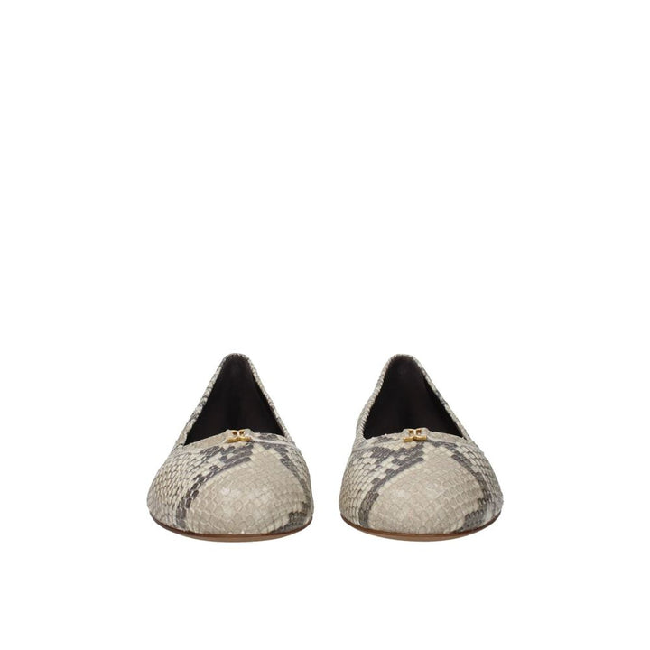 Chloé Beige Goatskin Ballet Flats