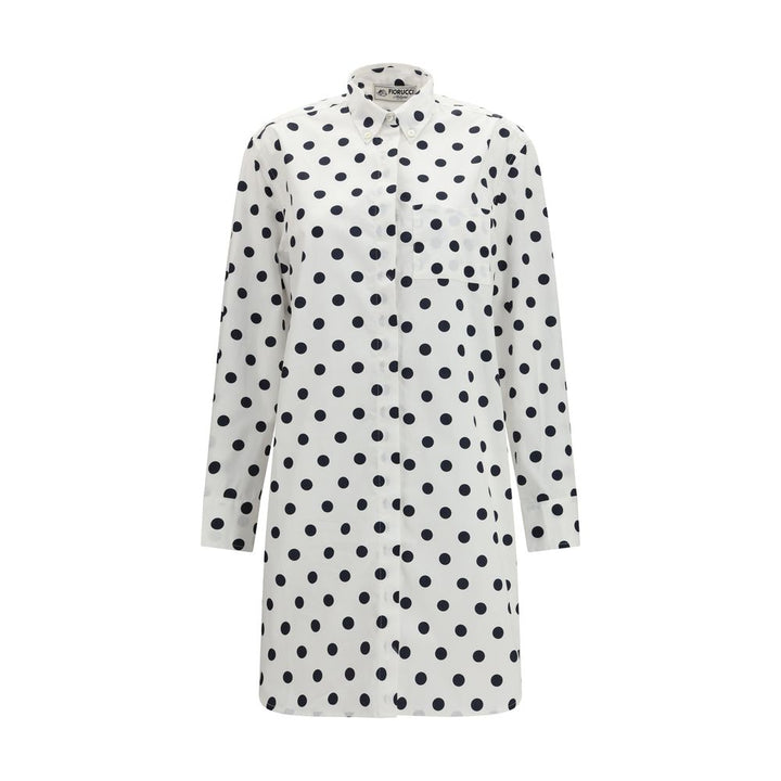 Fiorucci Multicolor Cotton Casual Dress