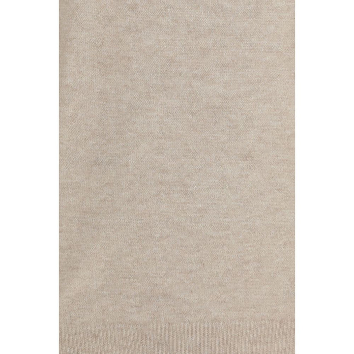 Aragona Cashmere Beige Cashmere Sweater